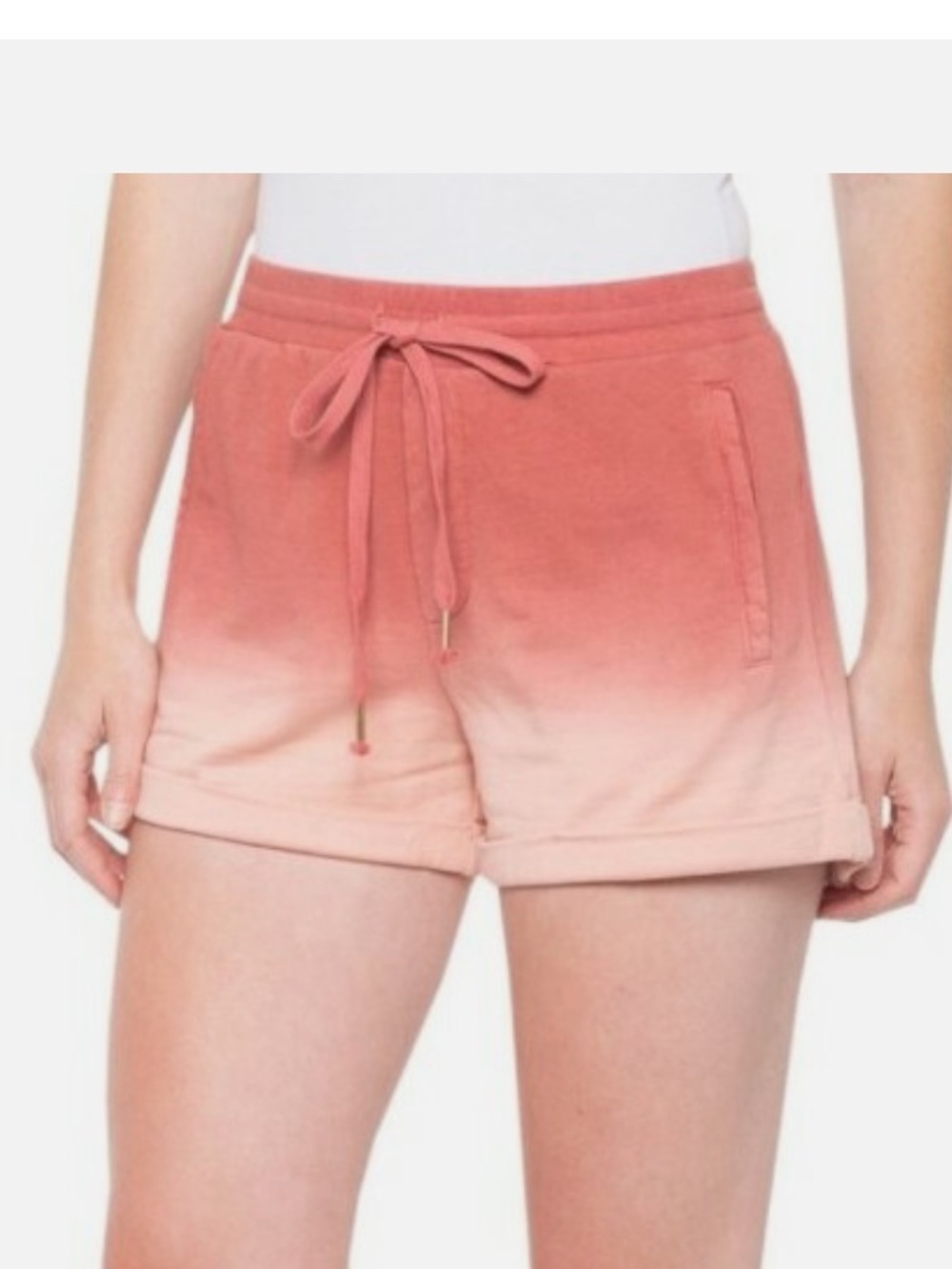 Young Fabulous & Broke Parker Shorts "Terra Cotta" or "Rose Ombre" colorway M